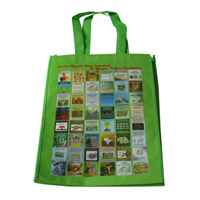 唐山LB11覆膜无纺布广告袋